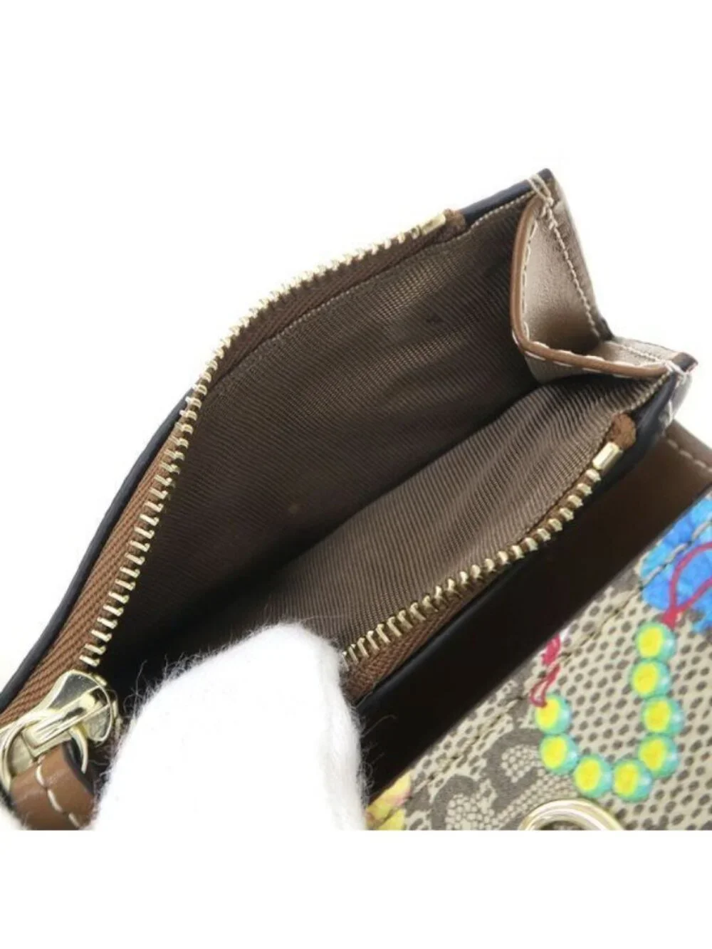 Gucci GG Supreme Compact Wallet